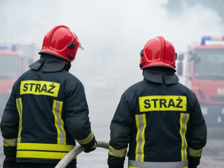 Pożar na Bielanach: niebezpieczeństwo dla mieszkańców w ogniu traw