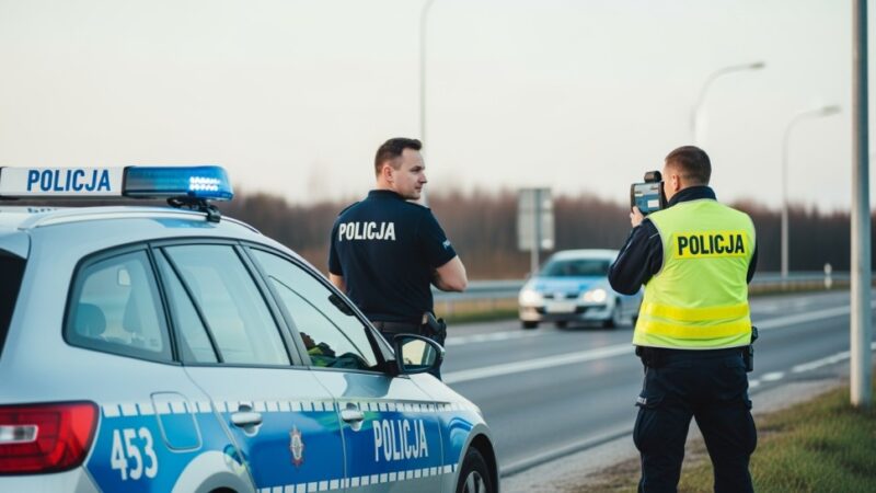 Pijany kierowca bez uprawnień zatrzymany przez policję w Garbatce