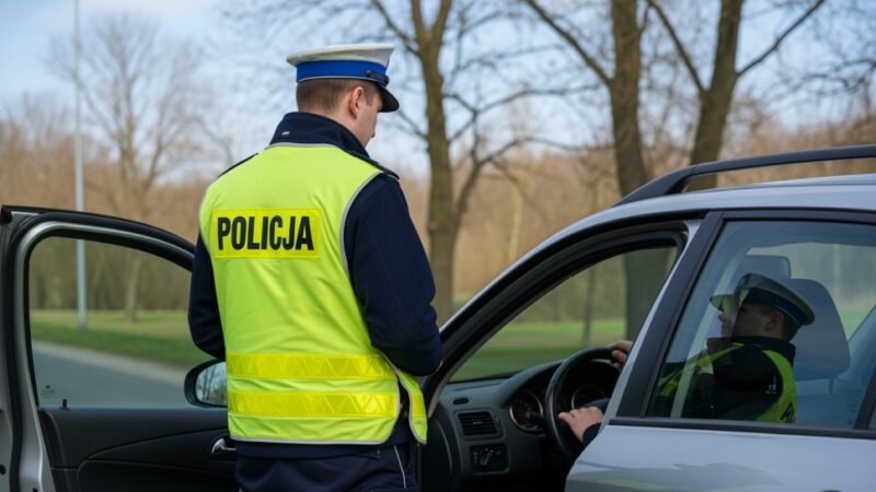 Akcja drogówki: Kontrola sportowych aut i modyfikacji w Warszawie