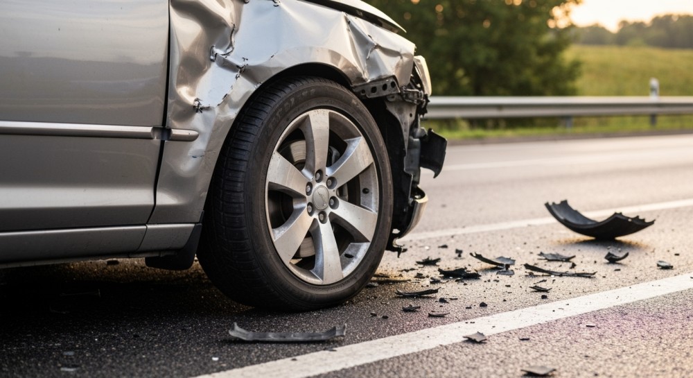 Katastrofalny wypadek motocyklisty w sercu miasta