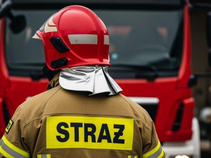 Targówek w ogniu: strażacy walczą z pożarem hali makulatury