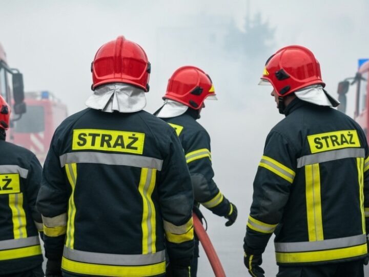 Bohaterska reakcja policji w Mińsku Mazowieckim podczas pożaru