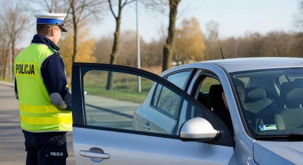 Kierowca z ponad 2 promilami spowodował kolizję na Traugutta