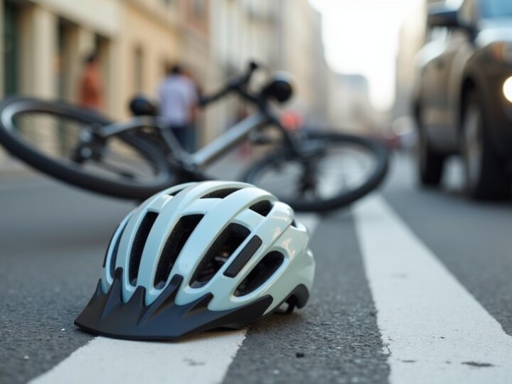 Rowerzystka potrącona na skrzyżowaniu – dramatyczna interwencja straży miejskiej