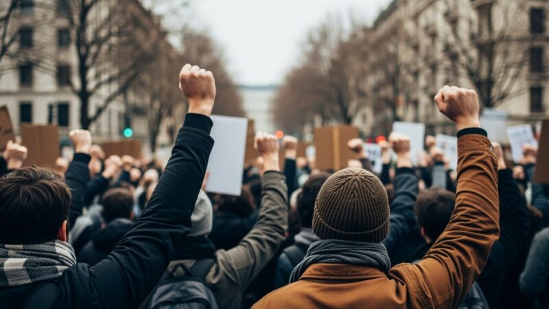 Warszawskie niedzielne marsze: Utrudnienia i emocje w sercu stolicy