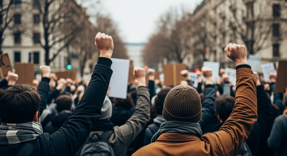 Warszawskie niedzielne marsze: Utrudnienia i emocje w sercu stolicy