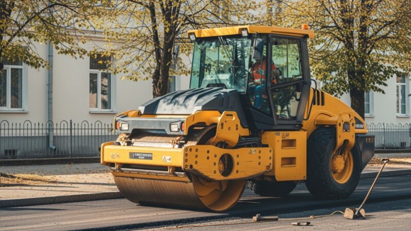 Nowa nawierzchnia na Omulewskiej: Zmiany w ruchu już od poniedziałku!