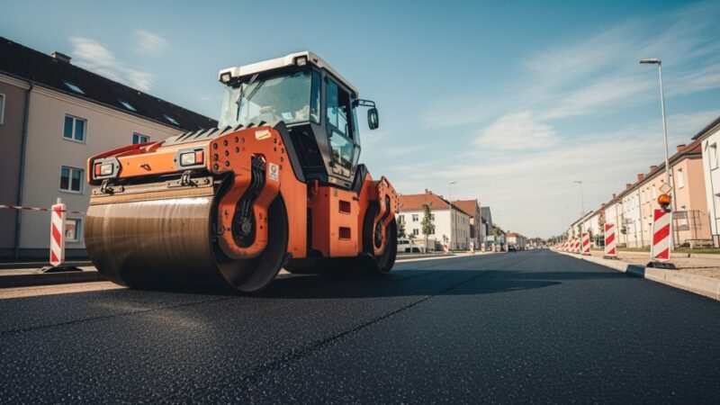 Utrudnienia na ul. Boznańskiej: weekendowe prace drogowe wstrzymują ruch