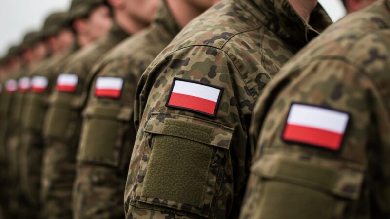 Młodzież mundurowa składa przysięgę na Placu Piłsudskiego