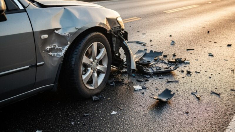 Tragiczny wypadek na S7: Motocyklista zginął w zderzeniu z autem