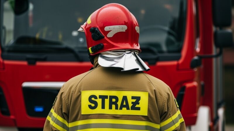 Sygnet w pułapce: jak strażacy OSP Ursus uratowali palec mężczyzny