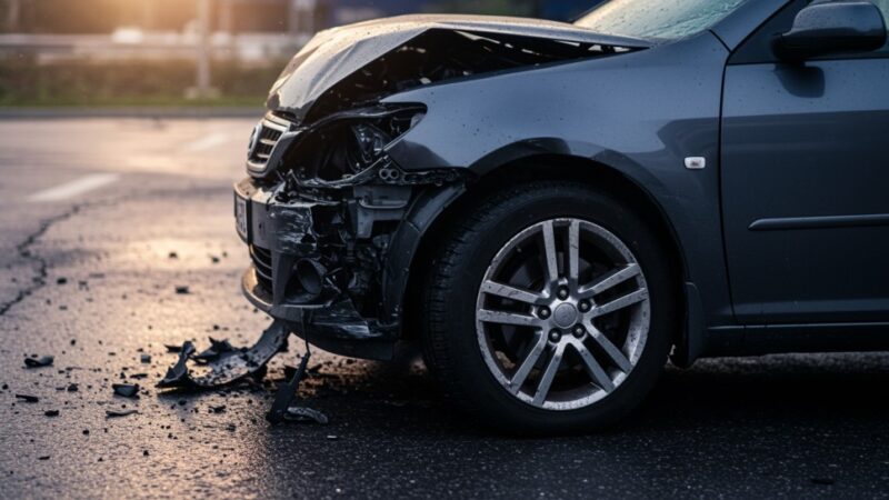 Poważny wypadek na Moście Gdańskim: młodzi mężczyźni w szpitalu