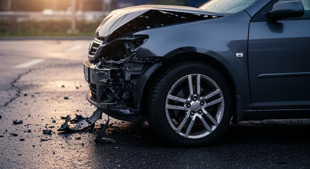 Poważny wypadek na Moście Gdańskim: młodzi mężczyźni w szpitalu