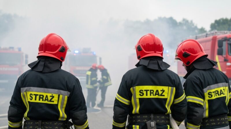 Pożar w Konotopie: Strażacy w akcji ratunkowej!