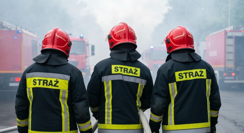 Pożar krzyża w Warszawie: strażacy w akcji ratują parafię przed zagrożeniem