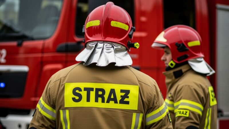 Bohaterowie w akcji: Strażacy z JRG 5 ratują mieszkańców Wileńskiej
