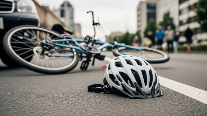 Kaski na głowach młodych rowerzystów – nowe przepisy od 3 czerwca!