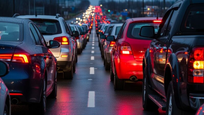 Drzewo na ulicy Skoczylasa: Trzy auta uszkodzone, ruch zablokowany!