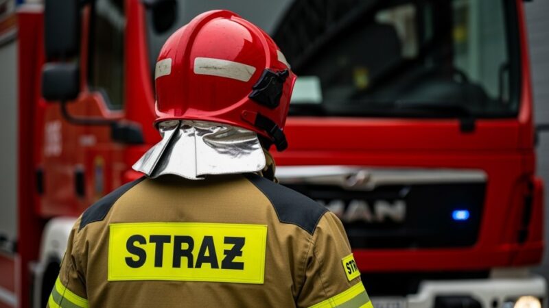 Strażacy w akcji: jak wspólne ćwiczenia z policją ratują życie podczas pożarów lasów