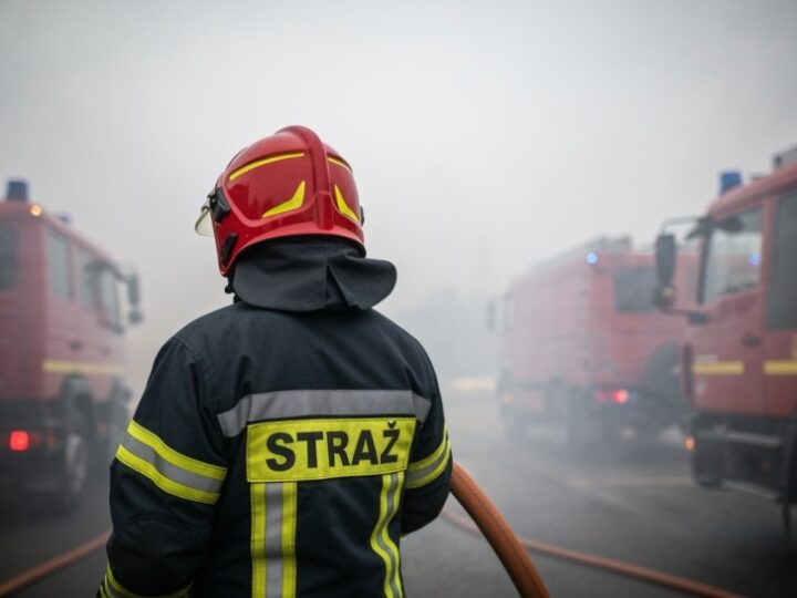 Zatrzymany za podpalenie stoiska ze zniczami na Żoliborzu