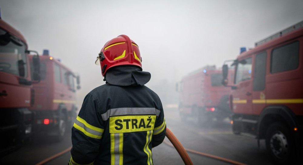 Zatrzymany za podpalenie stoiska ze zniczami na Żoliborzu
