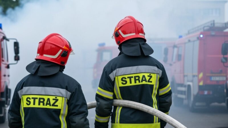 Dramatyczny pożar autobusu na Alei Stanów Zjednoczonych: Pasażerowie w bezpiecznej ucieczce!