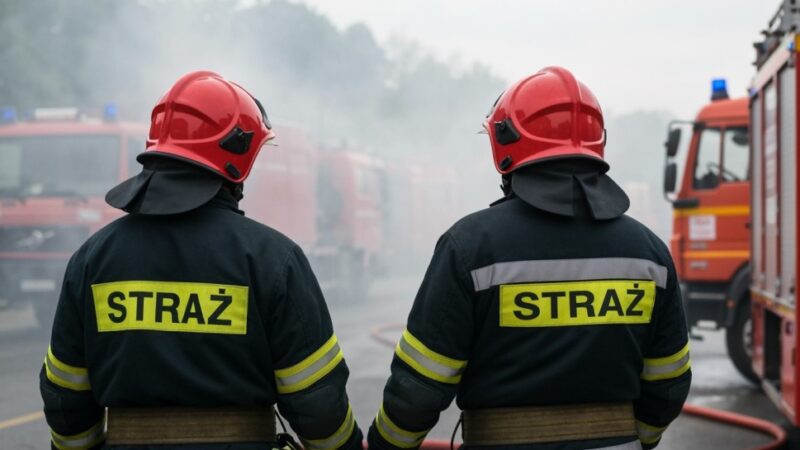 Pożar w sercu Mokotowa: Szybka akcja służb ratuje mieszkańców