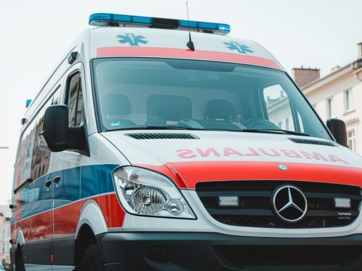 Strażnicy na miejscu katastrofy lotniczej