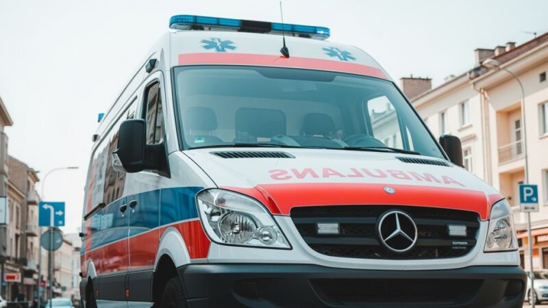 Strażnicy na miejscu katastrofy lotniczej