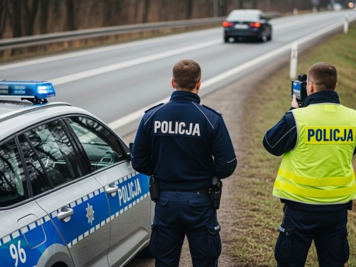 Prędkość 73 km/h na Leśnej: kierowcy tracą prawo jazdy w Łoziskach!