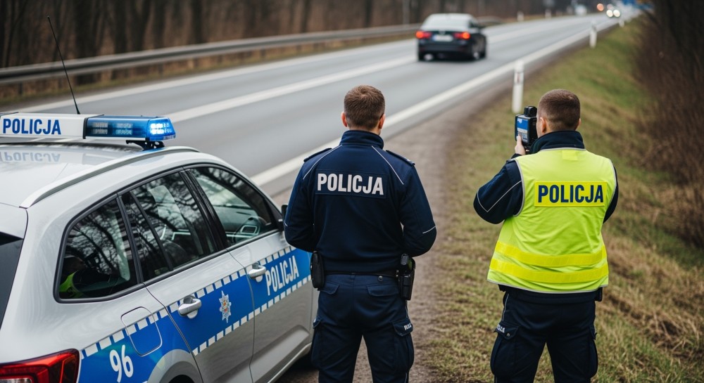 Prędkość 73 km/h na Leśnej: kierowcy tracą prawo jazdy w Łoziskach!