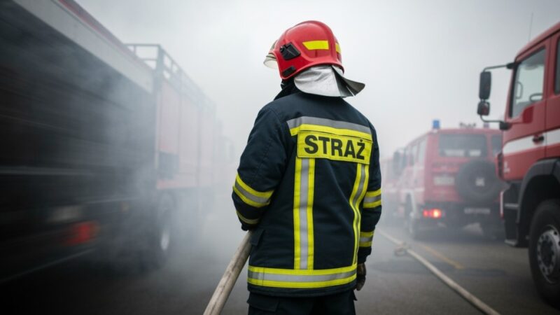 Młody podpalacz zatrzymany po serii pożarów w Wilanowie