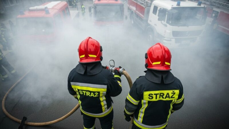 Pożar w Targówku: Dramaticzne akcje strażaków w walce z ogniem