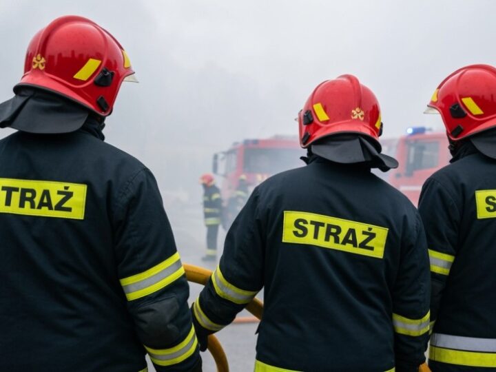 Groźny pożar na Krasnobrodzkiej: służby w akcji!