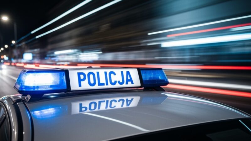 Agresywny mężczyzna z nożem i narkotykami zatrzymany na Placu Szembeka