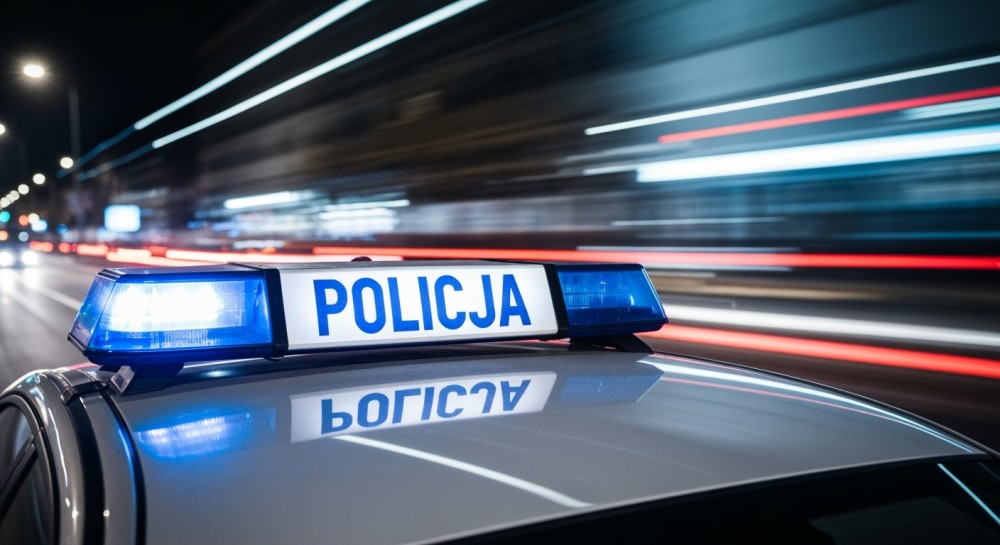 Agresywny mężczyzna z nożem i narkotykami zatrzymany na Placu Szembeka