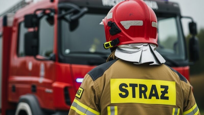 Miłość w ogniu: Ślub strażaków w Dziadkowicach