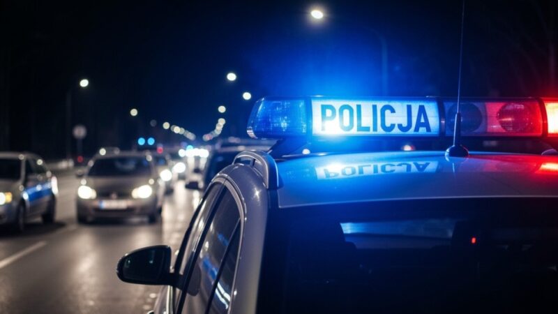 Nocny pościg za pijanym kierowcą: strażnicy uratowali miasto przed tragedią