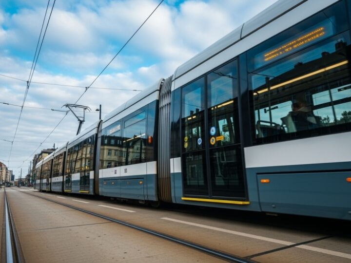 Błękitny tramwaj z historią wraca na warszawskie tory!