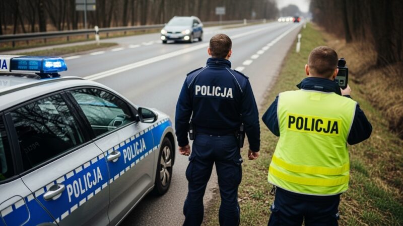 Bezpieczny powrót z wakacji: Policja w Warszawie stawia na prędkość!