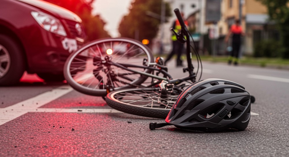 Młody rowerzysta ratuje się z opresji – szybka akcja strażników miejskich w bikeparku!