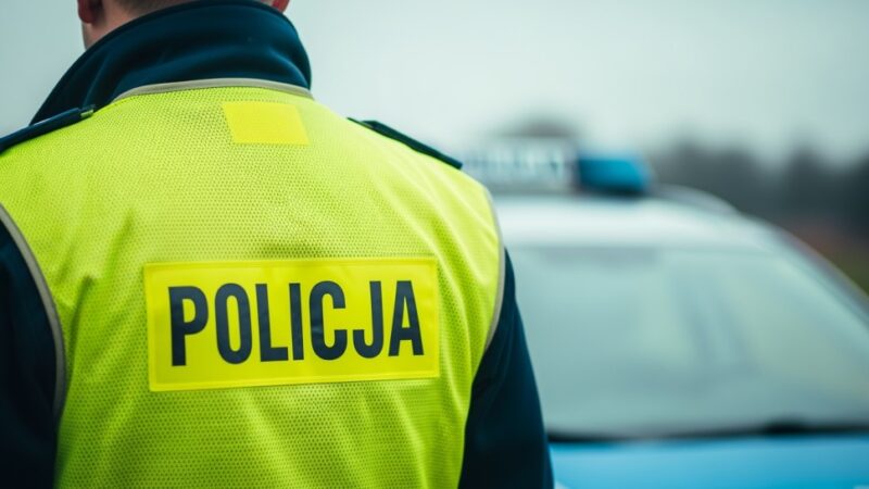 Kierowca z zakazem dachował na trasie Serock-Wierzbica