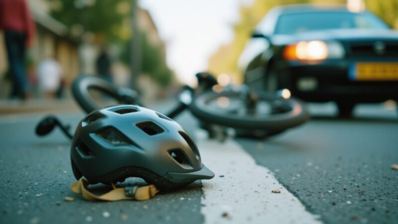 BEZPIECZEŃSTWO NA ROWERZE – POLICJA EDUKUJE UCZNIÓW W BIKÓWKU