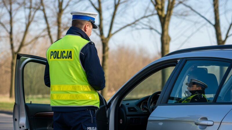 Warszawskie kontrole: Policja zatrzymuje niebezpiecznych kierowców pod wpływem narkotyków