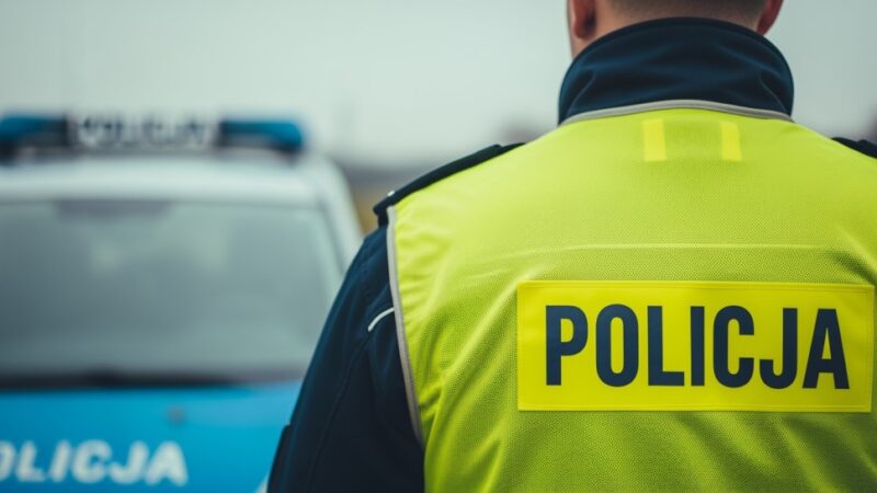 Porzucone auto z włączonym silnikiem – strażniczki alarmują policję po niebezpiecznej jeździe kierowcy