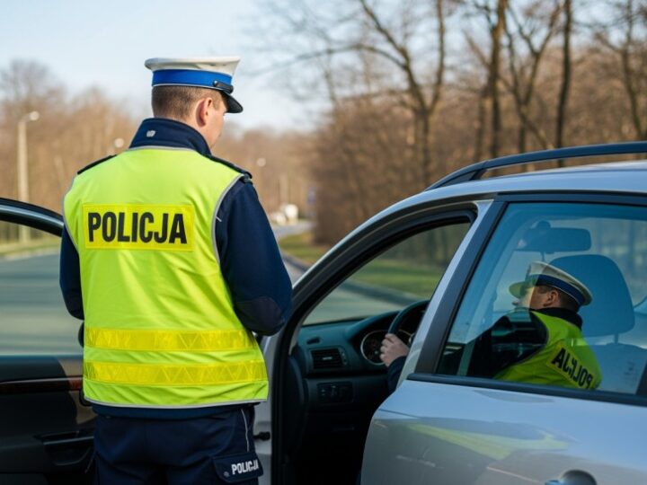 Niebezpieczne opony ciężarówki zatrzymane przez policję