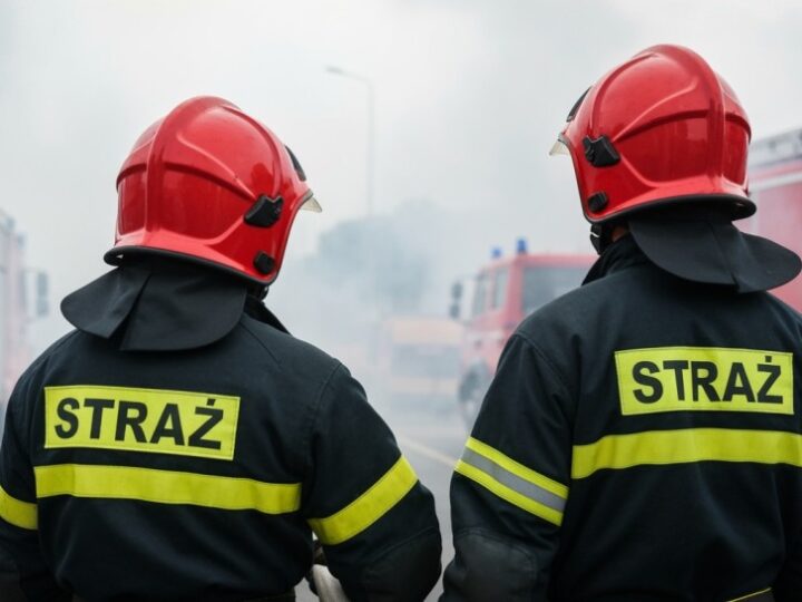 Pożar w toalecie na Rakowcu: Szybka akcja strażników miejskich!