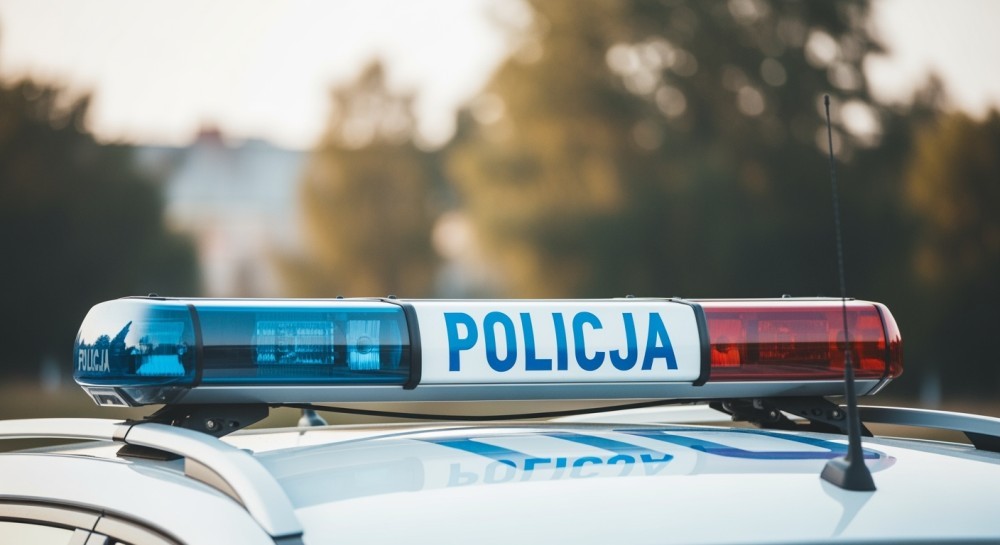 Czworonożny stróż bezpieczeństwa na ulicach Grójca