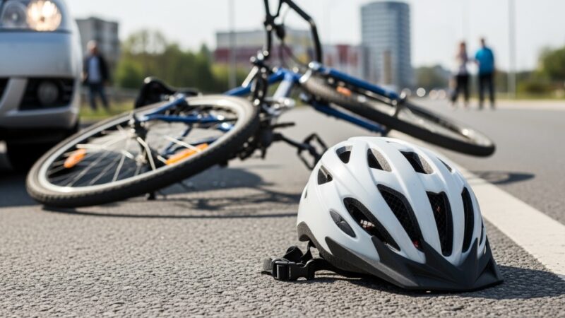 Rowerzyści na finiszu: Ostatnia Masa Krytyczna 2023 w Warszawie