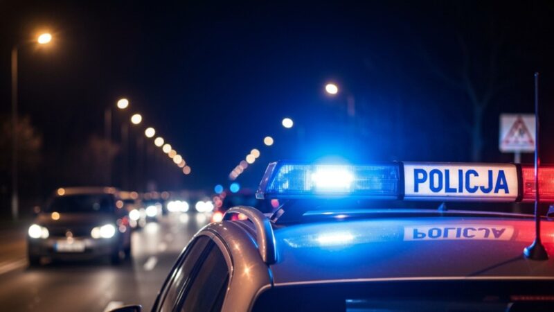 Pijana kierowca zignorowała zakaz i zniszczyła auto na S-17